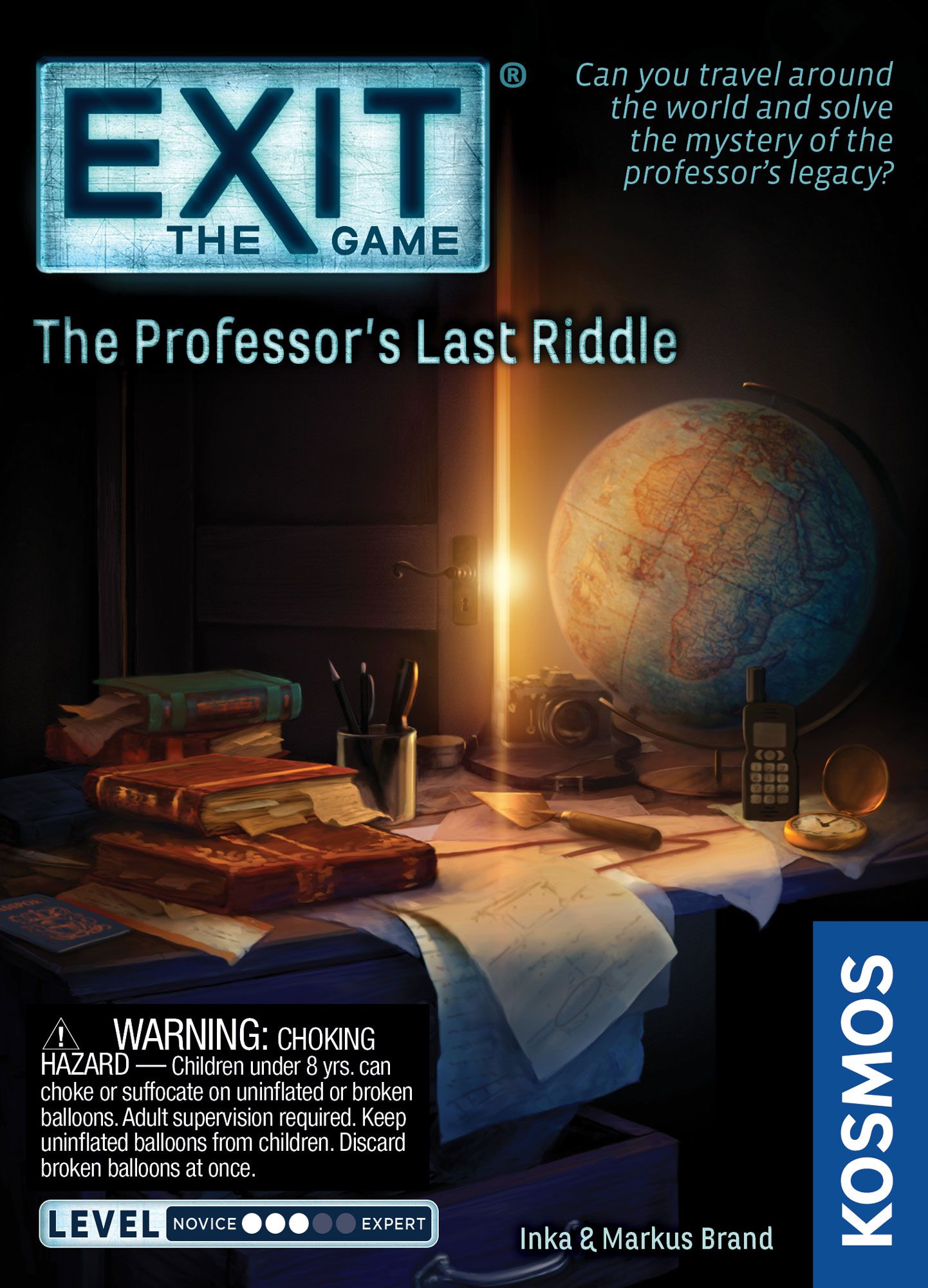 EXIT: The Game – The Professor's Last Riddle board game box