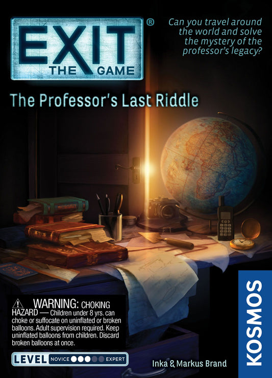 EXIT: The Game – The Professor's Last Riddle board game box