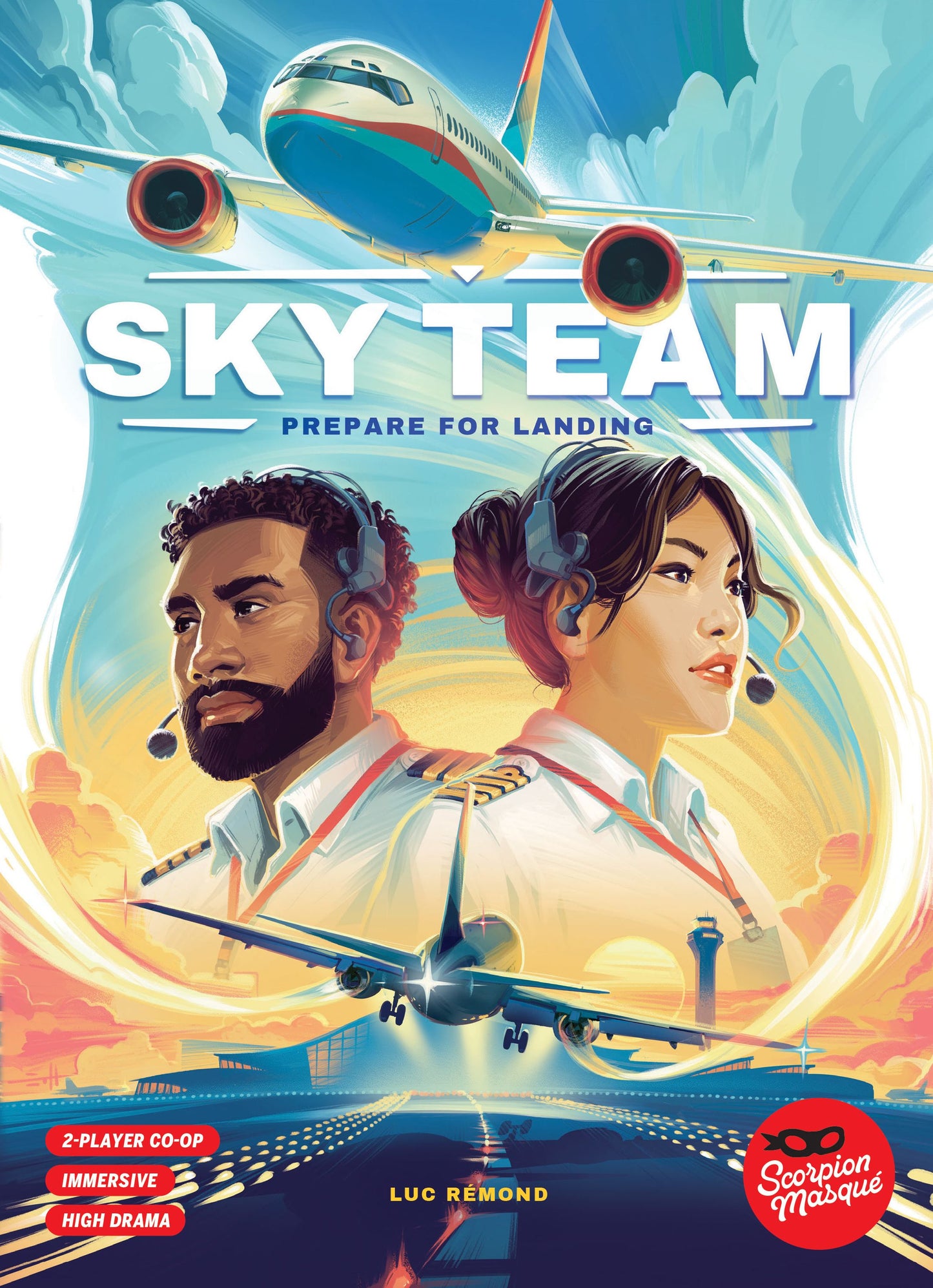 Sky Team board game box