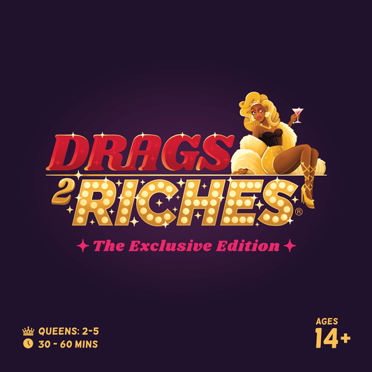 Drags 2 Riches board game box