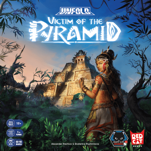 Unfold: Victim of the Pyramid board game box