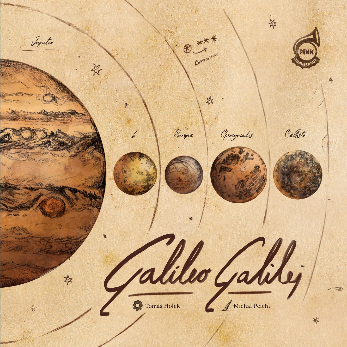 Galileo Galilei board game box