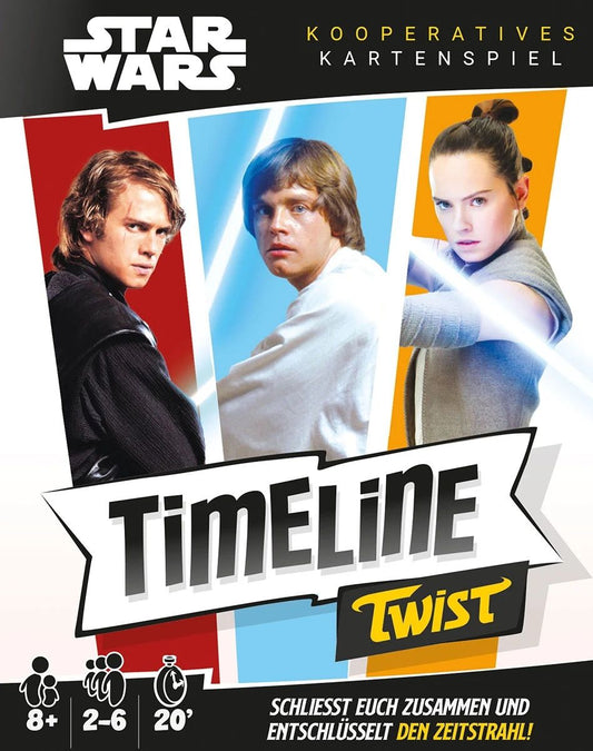 Star Wars: Timeline Twist board game box