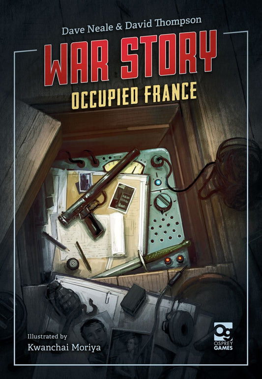 War Story: Occupied France board game box