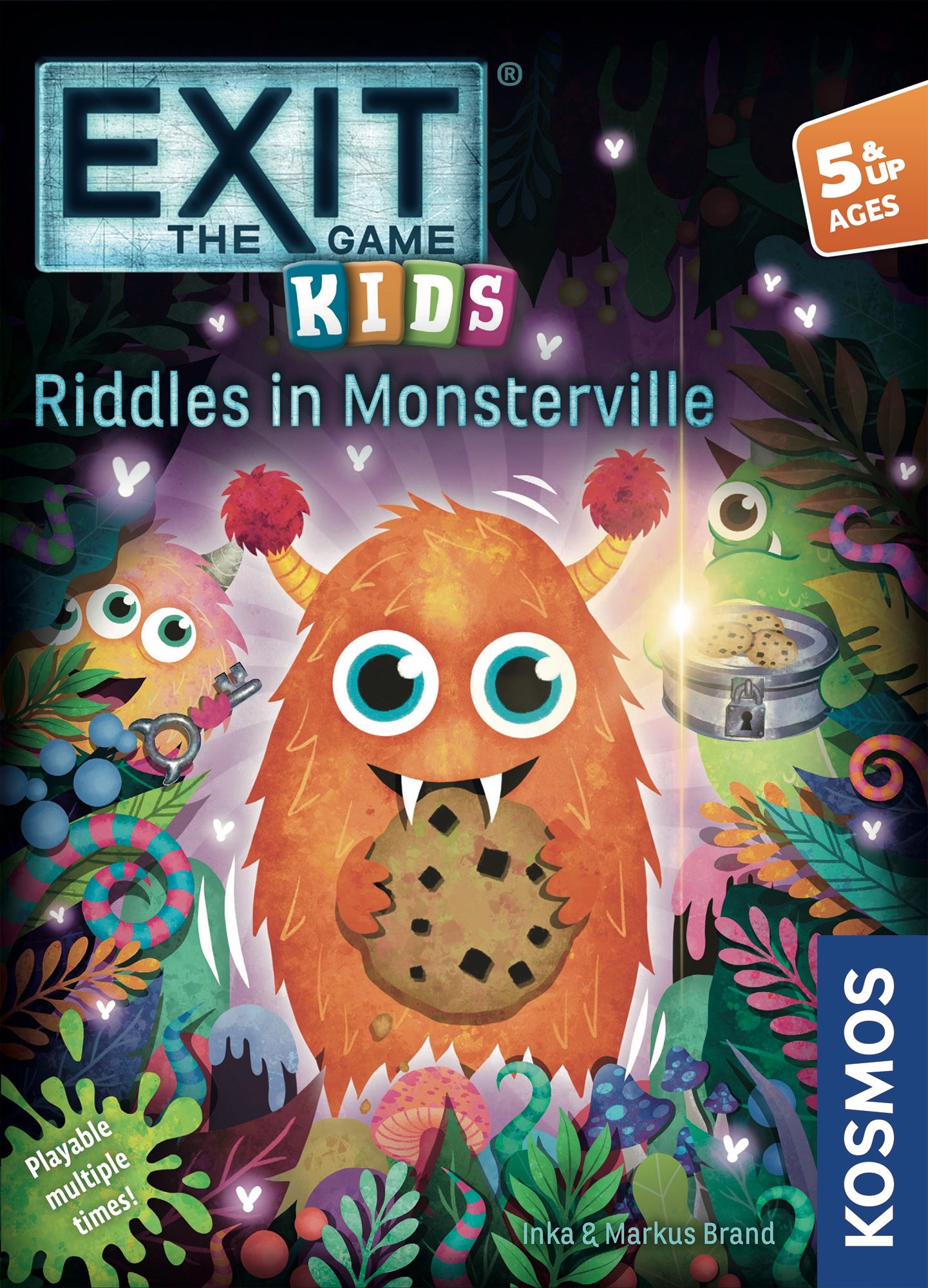 EXIT: The Game – Kids: Riddles in Monsterville board game box