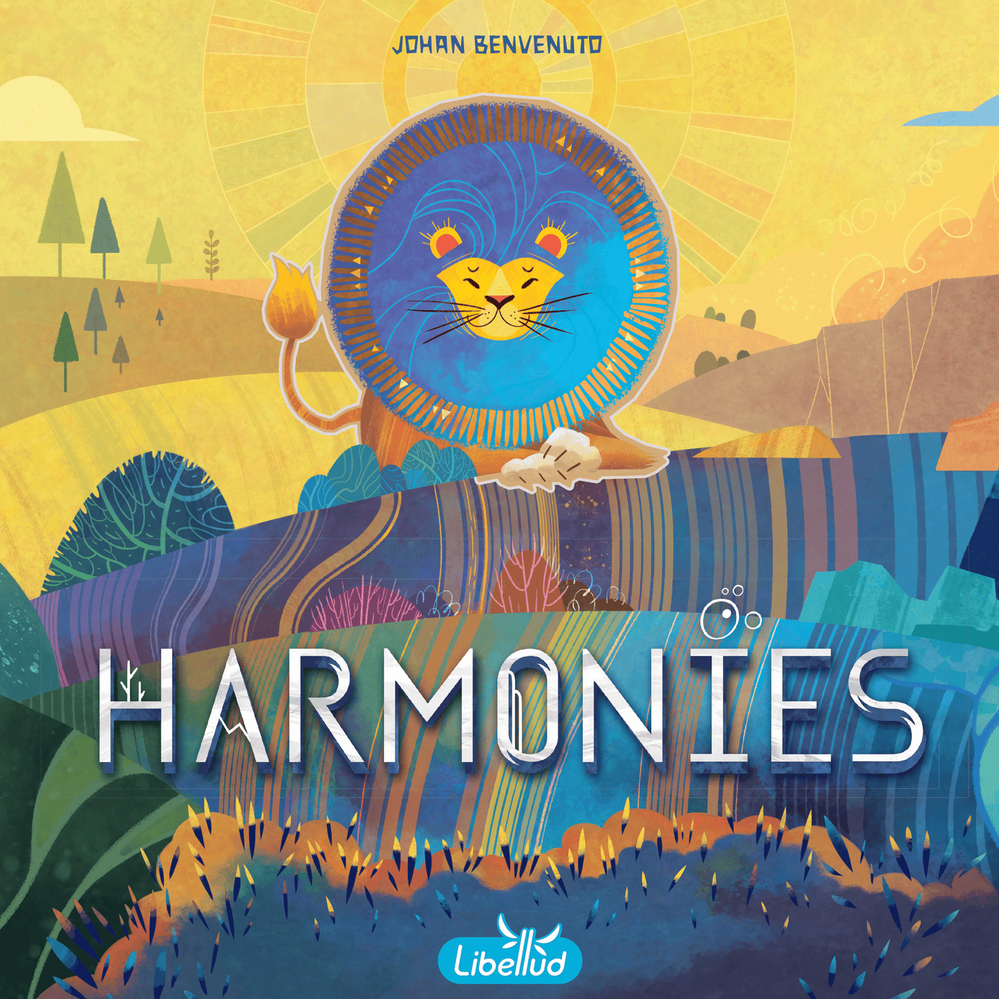 Harmonies board game box