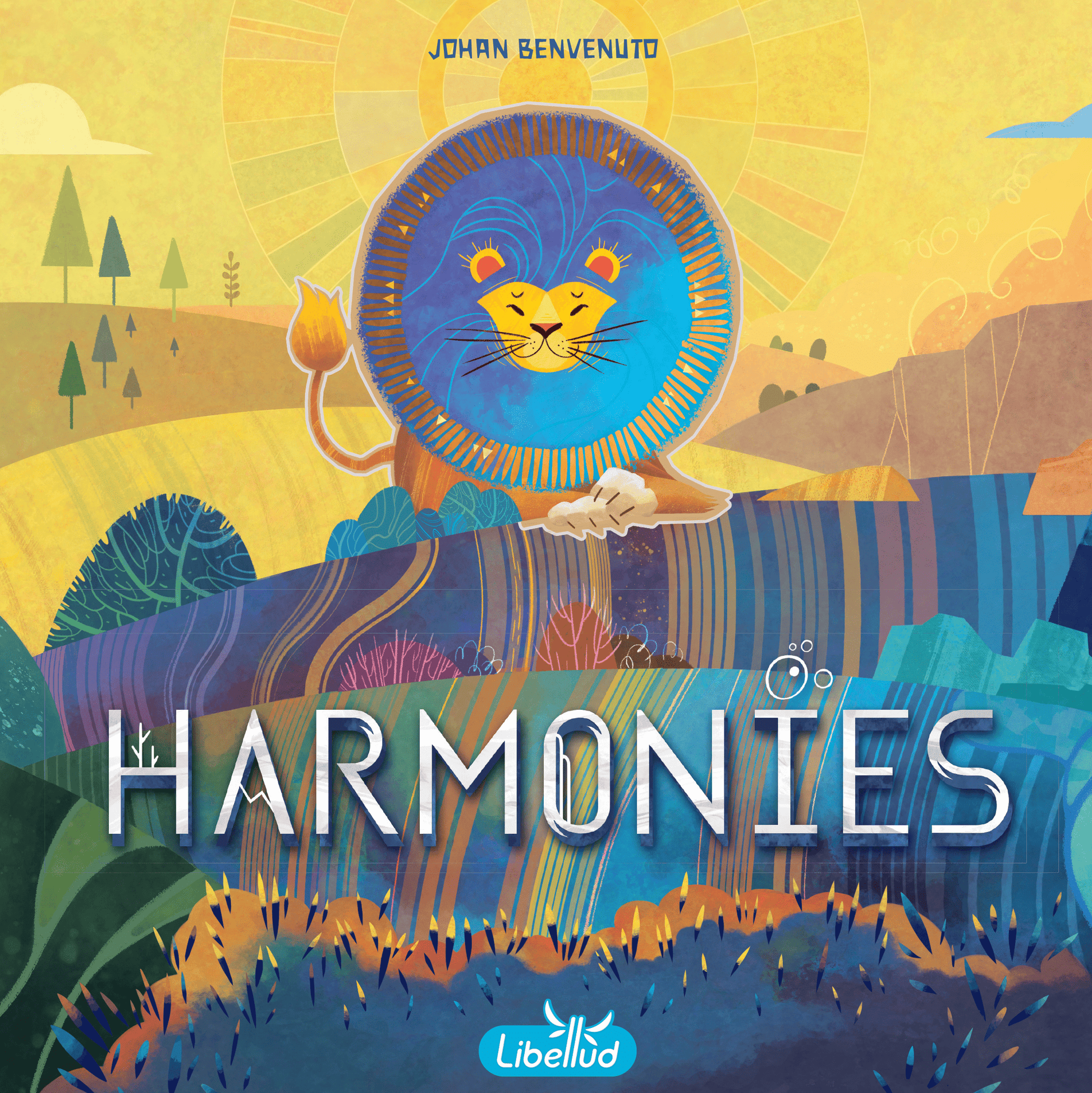 Harmonies board game box