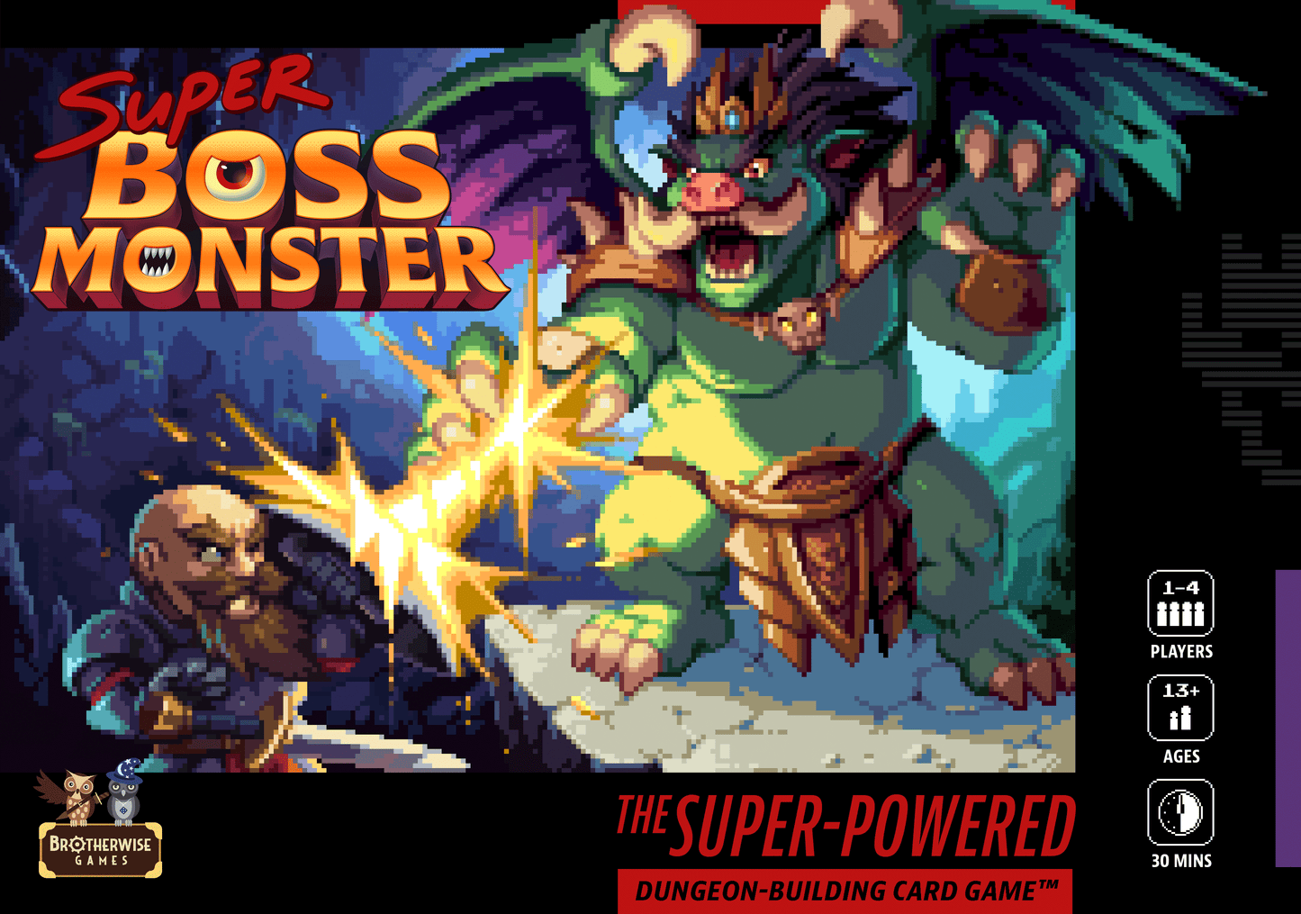 Super Boss Monster board game box