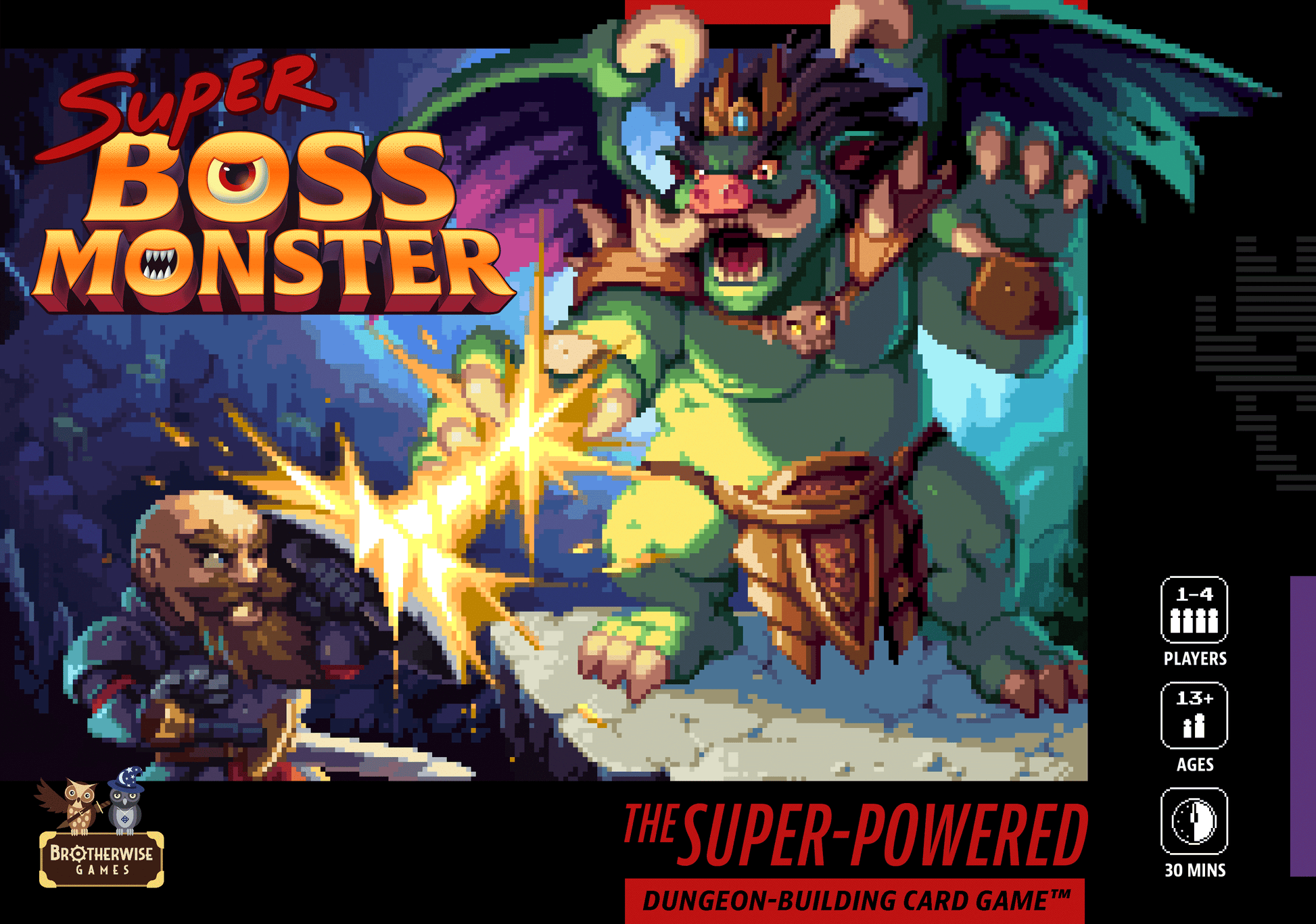 Super Boss Monster board game box