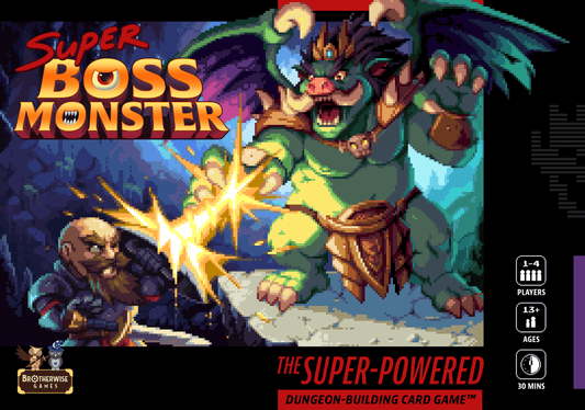 Super Boss Monster board game box