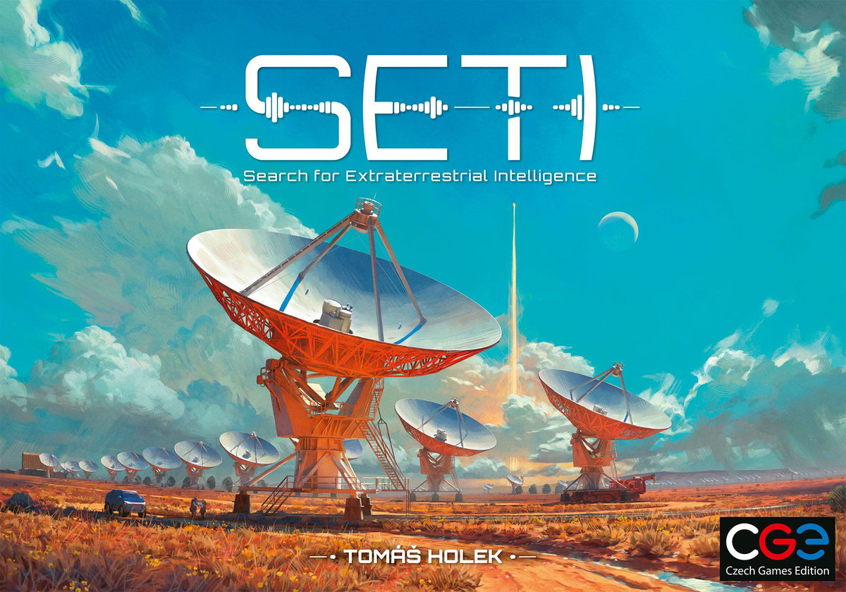 SETI: Search for Extraterrestrial Intelligence board game box