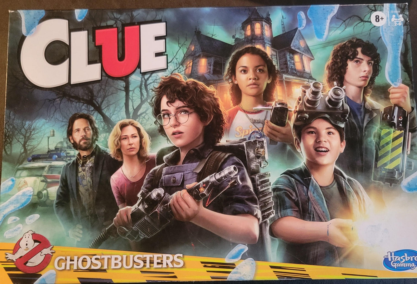 Clue: Ghostbusters board game box