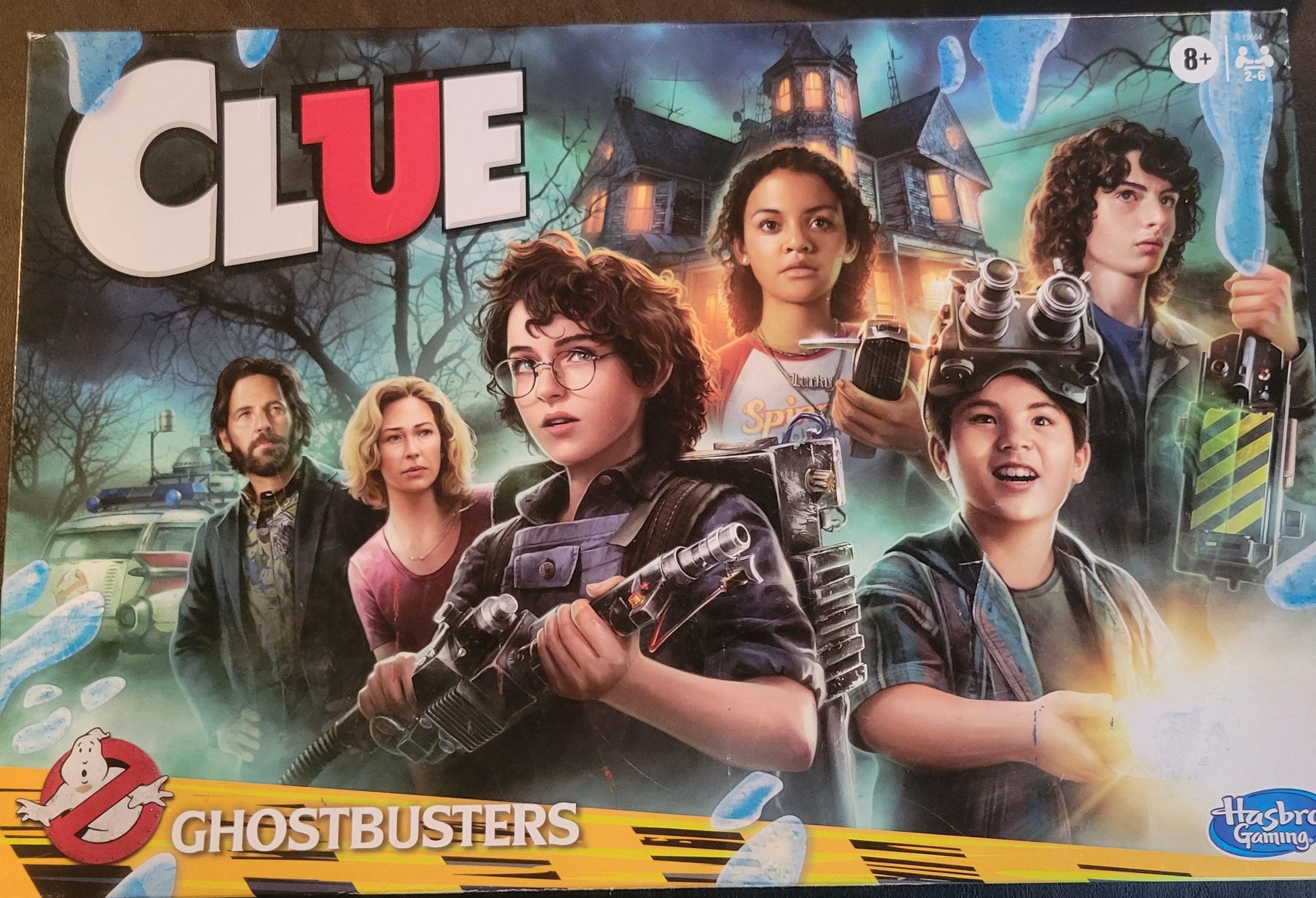 Clue: Ghostbusters board game box