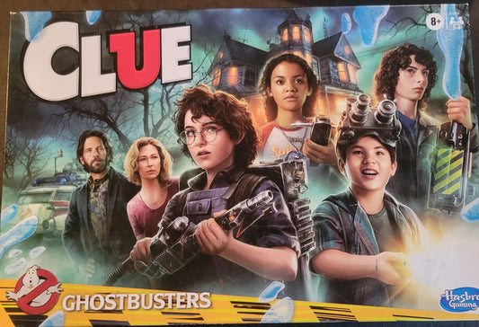 Clue: Ghostbusters board game box
