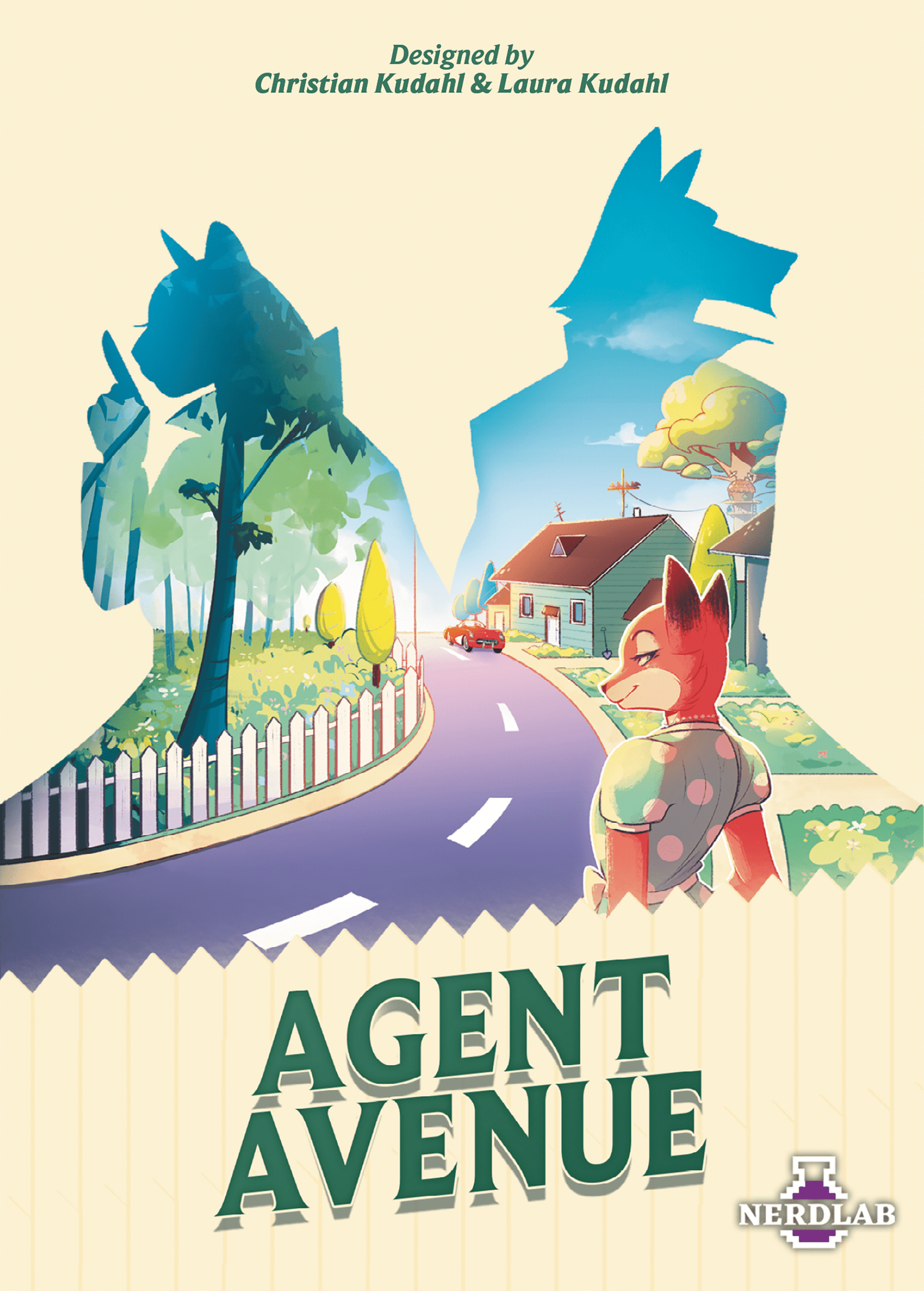 Agent Avenue board game box
