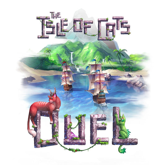 The Isle of Cats Duel board game box