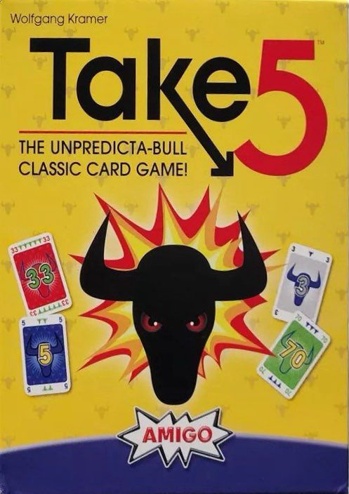 Take 5 board game box