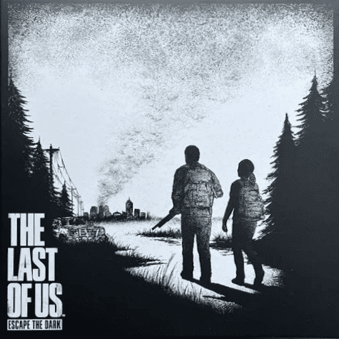 The Last of Us: Escape the Dark board game box
