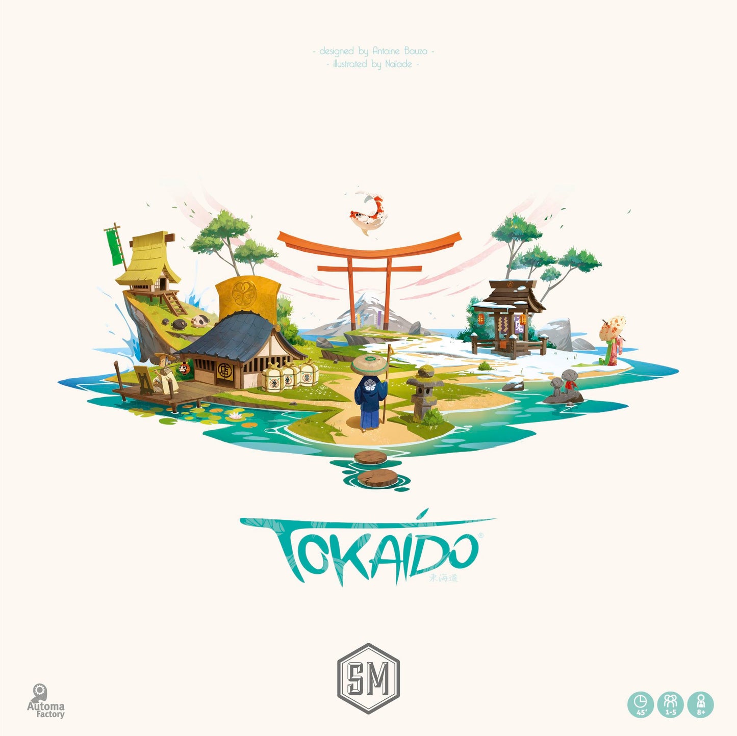 Tokaido board game box
