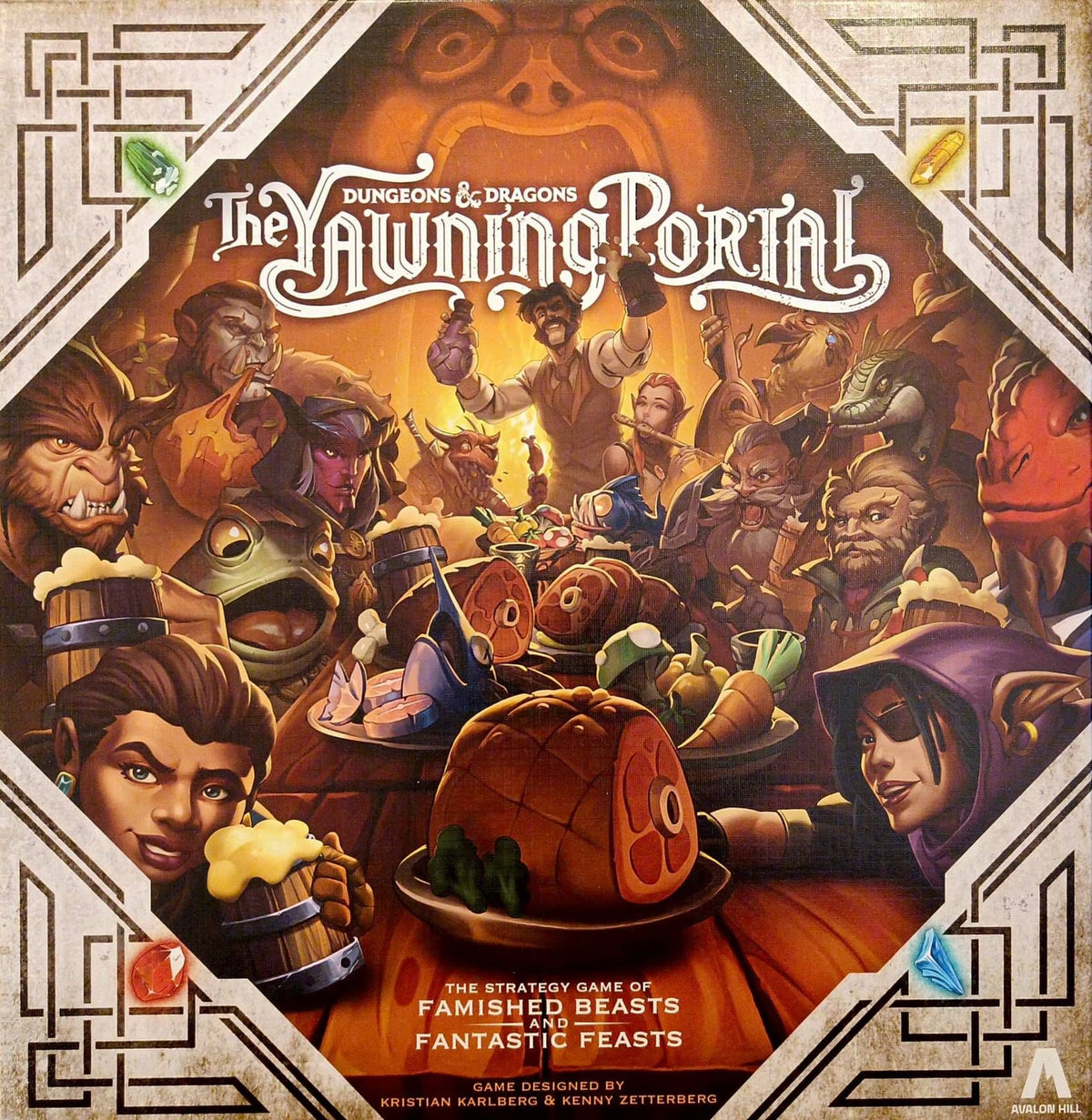 Dungeons & Dragons: The Yawning Portal board game box