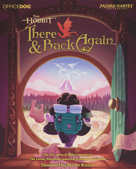 The Hobbit: There and Back Again board game box