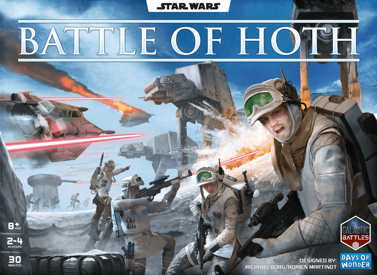 Star Wars: Battle of Hoth board game box