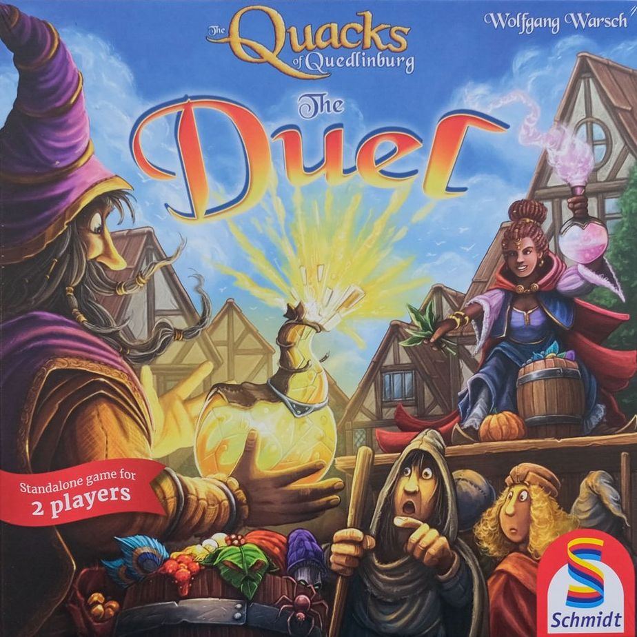 The Quacks of Quedlinburg: The Duel board game box