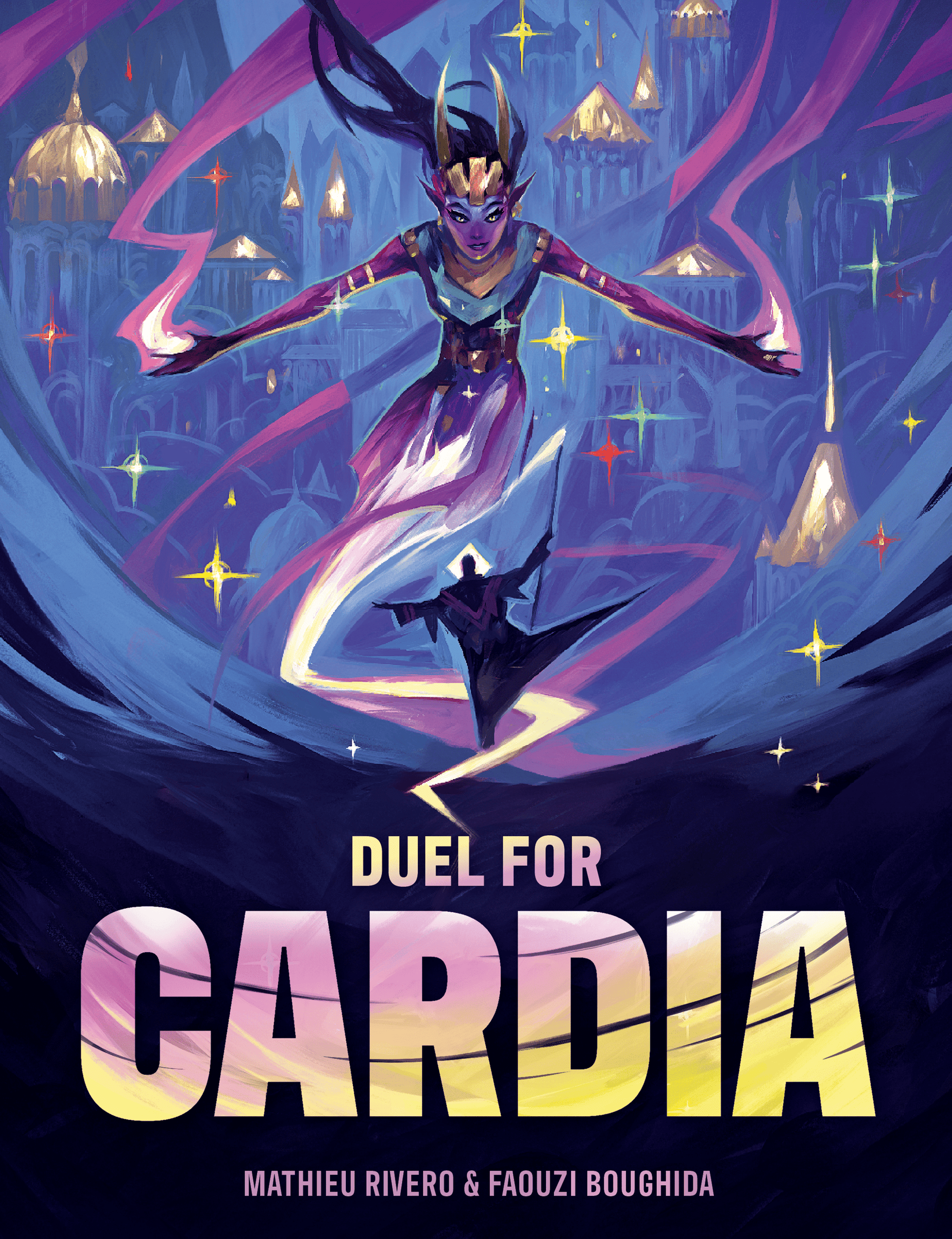 Duel for Cardia board game box