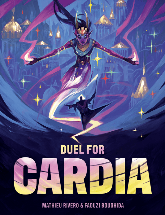 Duel for Cardia board game box