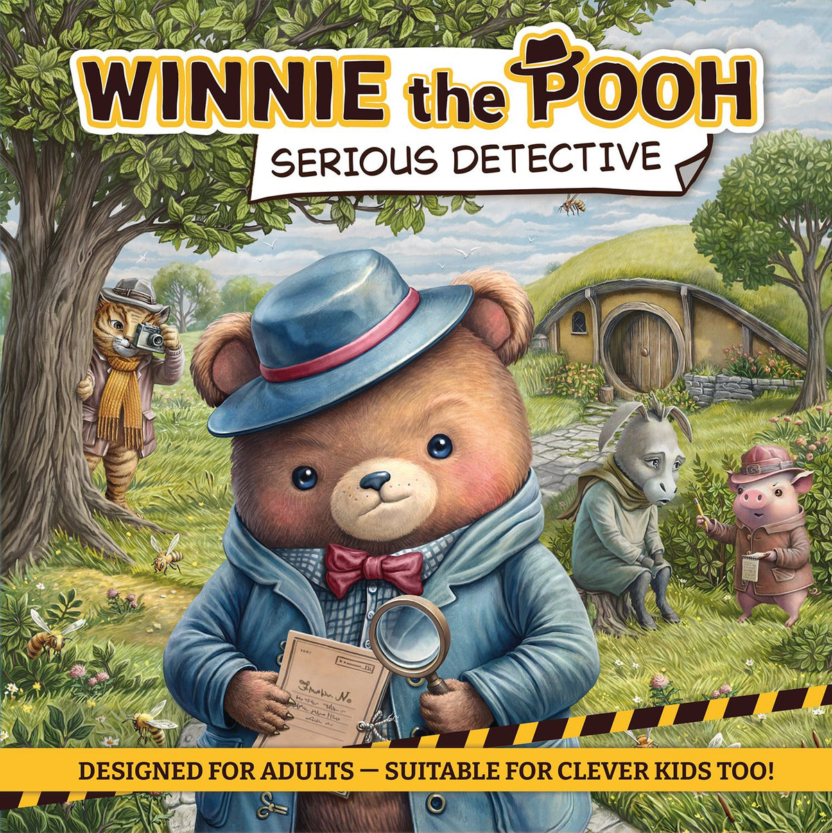Winnie the Pooh: Serious Detective board game box