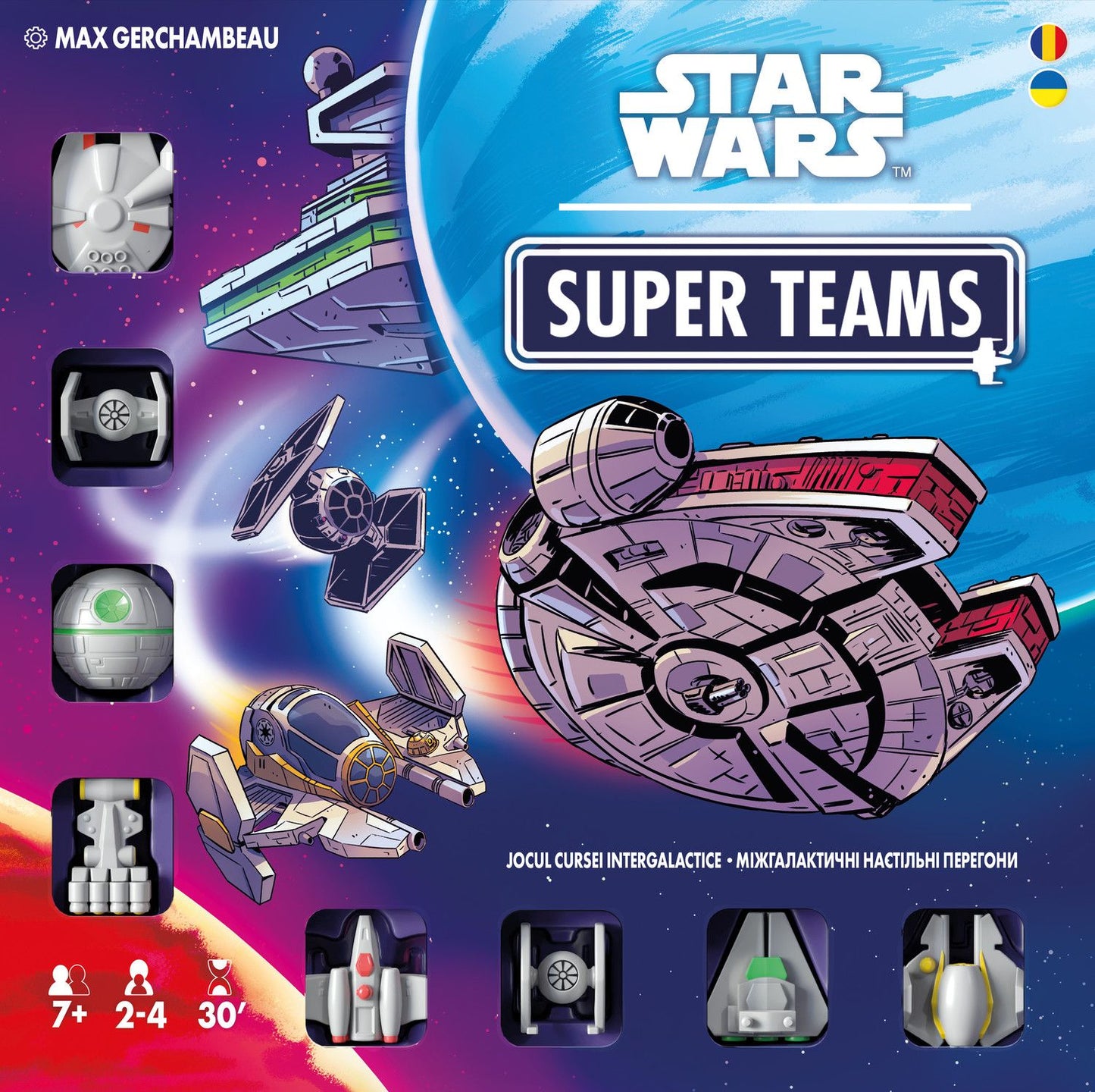Star Wars: Super Teams board game box