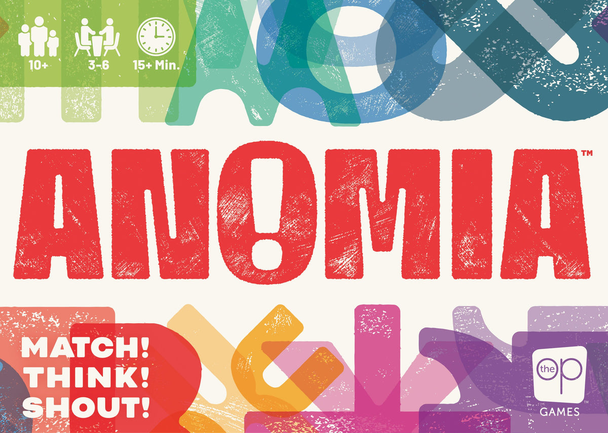 Anomia board game box
