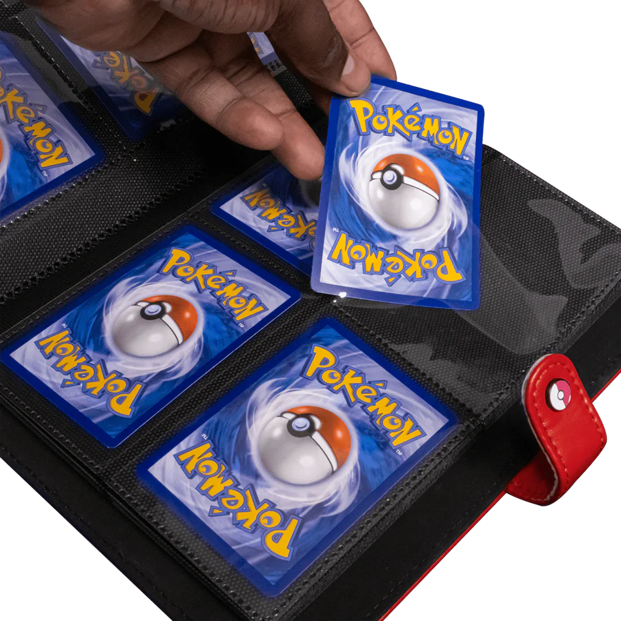 Pokemon Premium Snap Binder - Red
