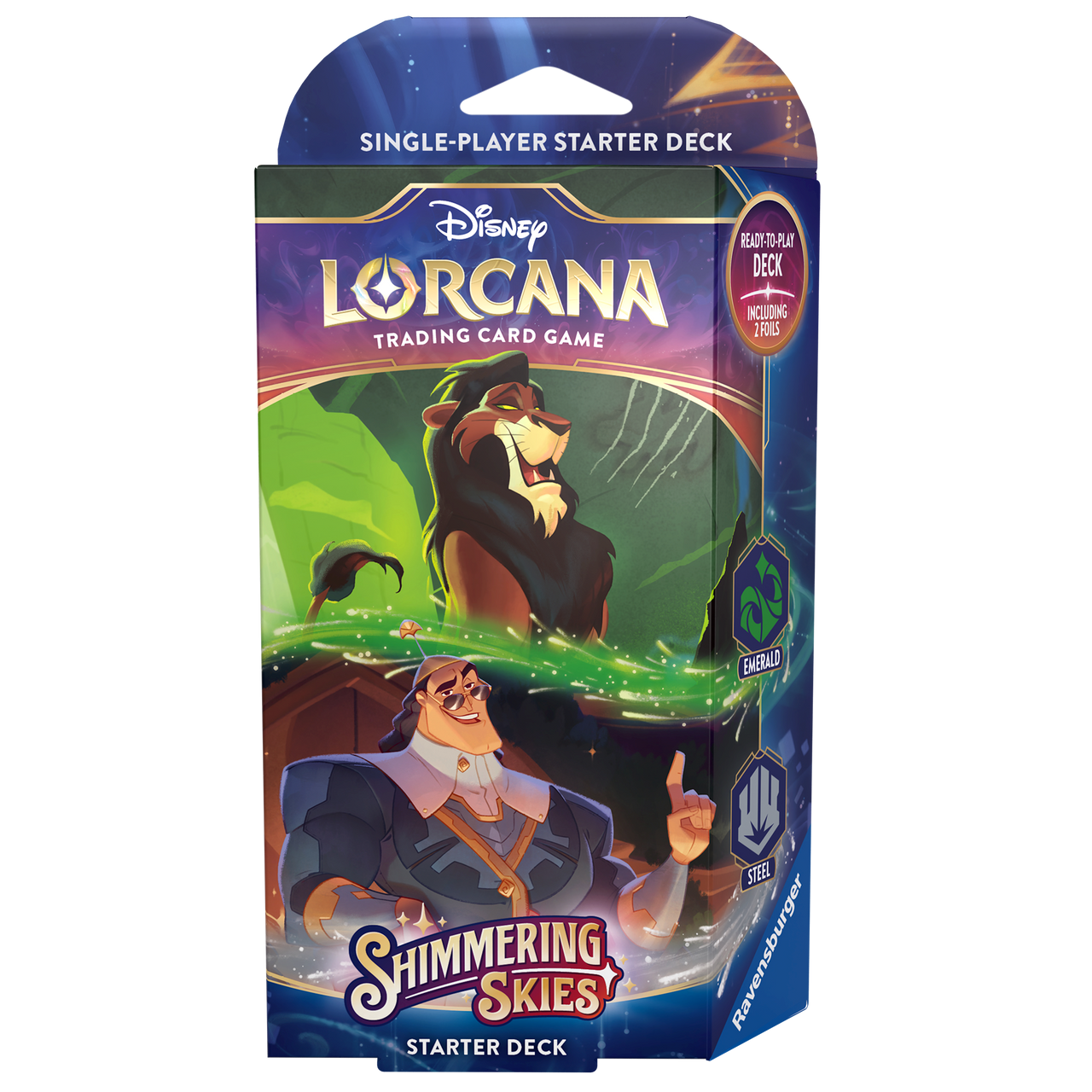 Lorcana: Shimmering Skies Starter Deck (Emerald & Steel)