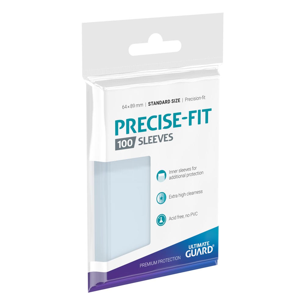 Ultimate Guard Precise Fit Sleeves Standard - Transparent