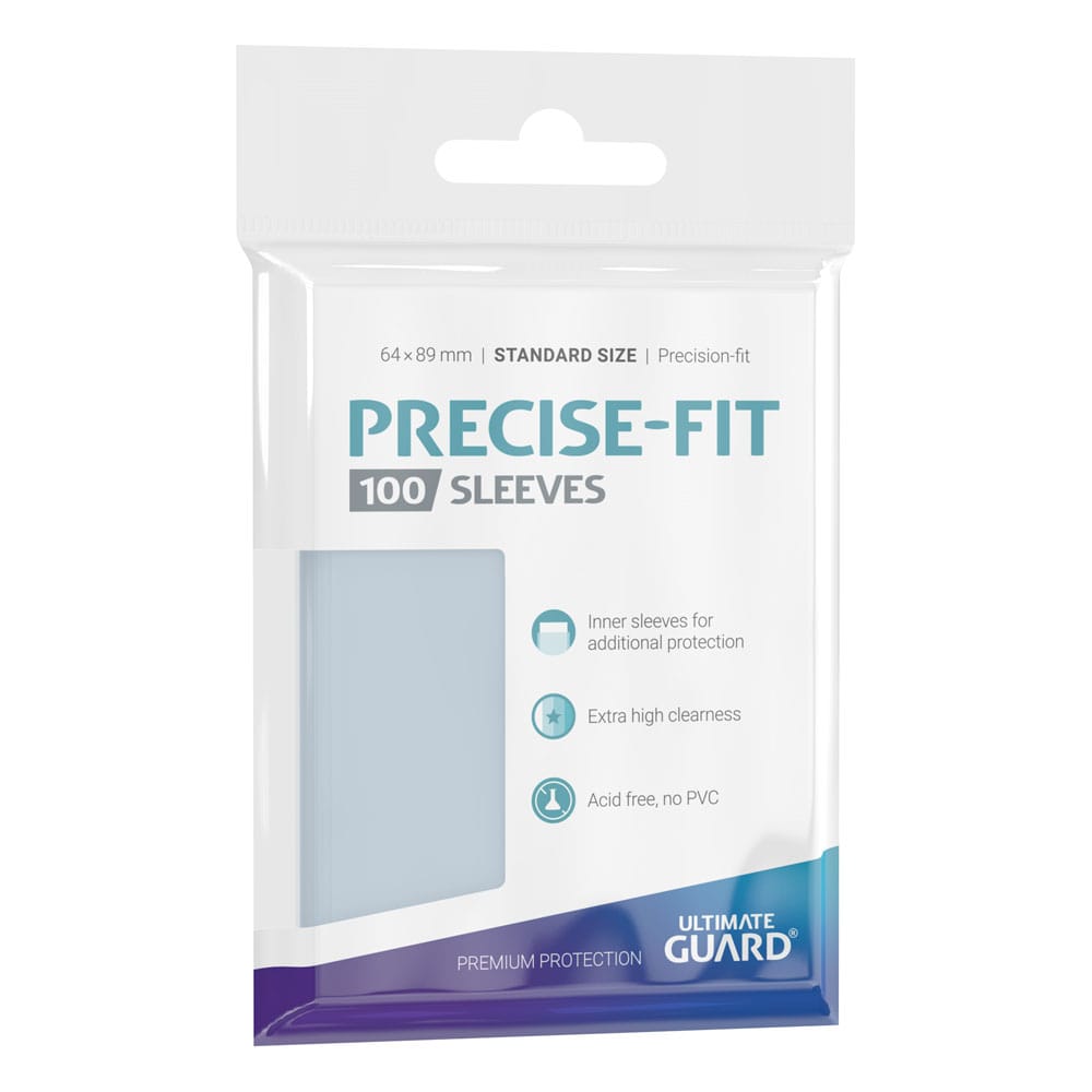 Ultimate Guard Precise Fit Sleeves Standard - Transparent