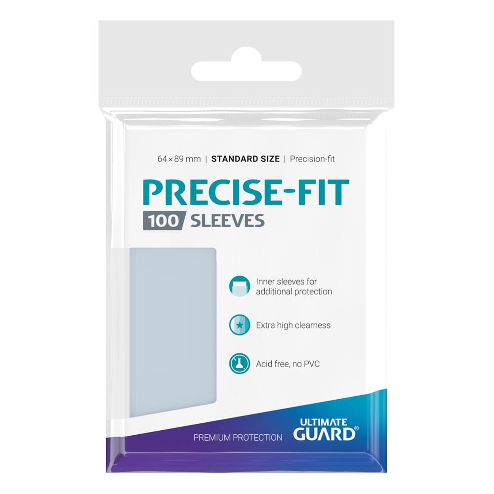 Ultimate Guard Precise Fit Sleeves Standard - Transparent