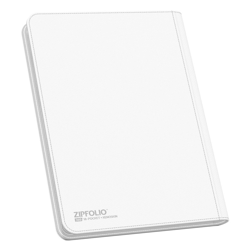 9-Pocket ZipFolio Xeno White