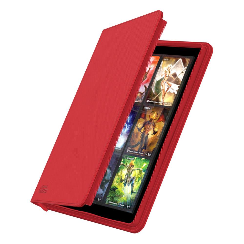 9-Pocket ZipFolio Xeno Red