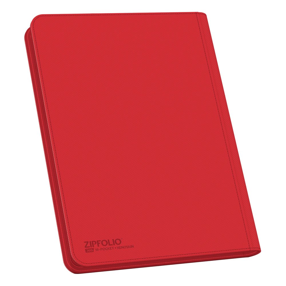 9-Pocket ZipFolio Xeno Red