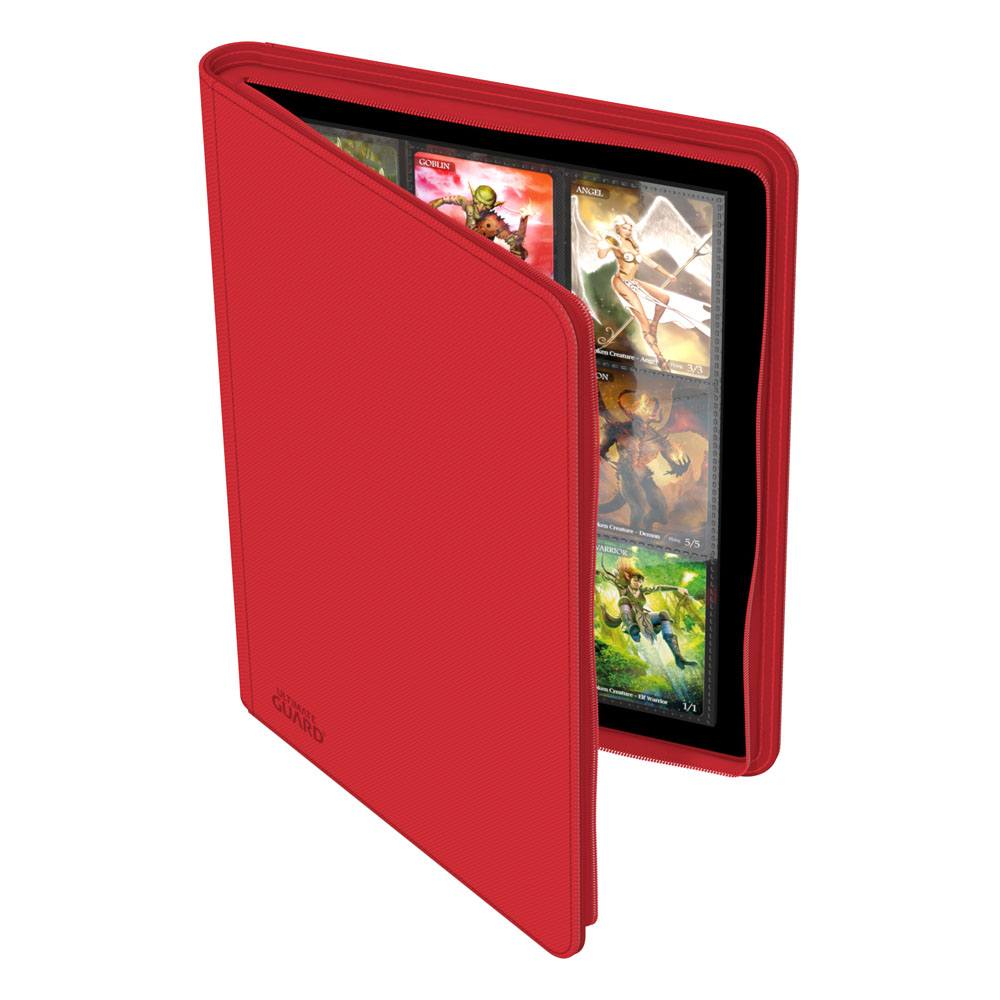 9-Pocket ZipFolio Xeno Red