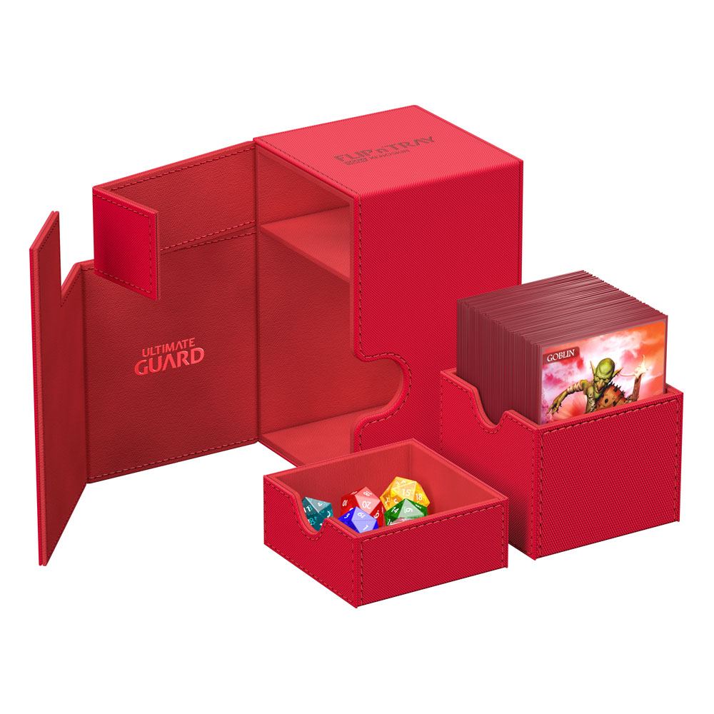 Ultimate Guard Flip n Tray 100+ Xenoskin Red