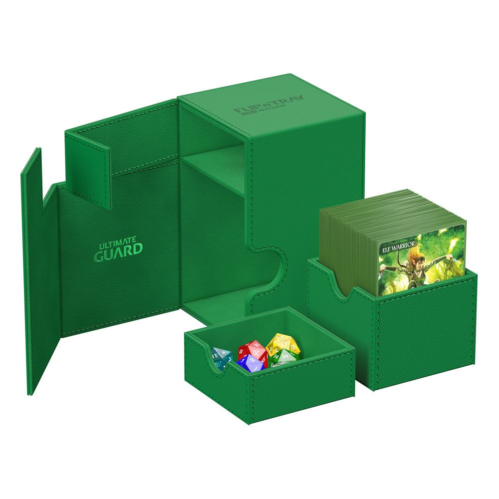 Ultimate Guard Flip n Tray 100+ Xenoskin Green