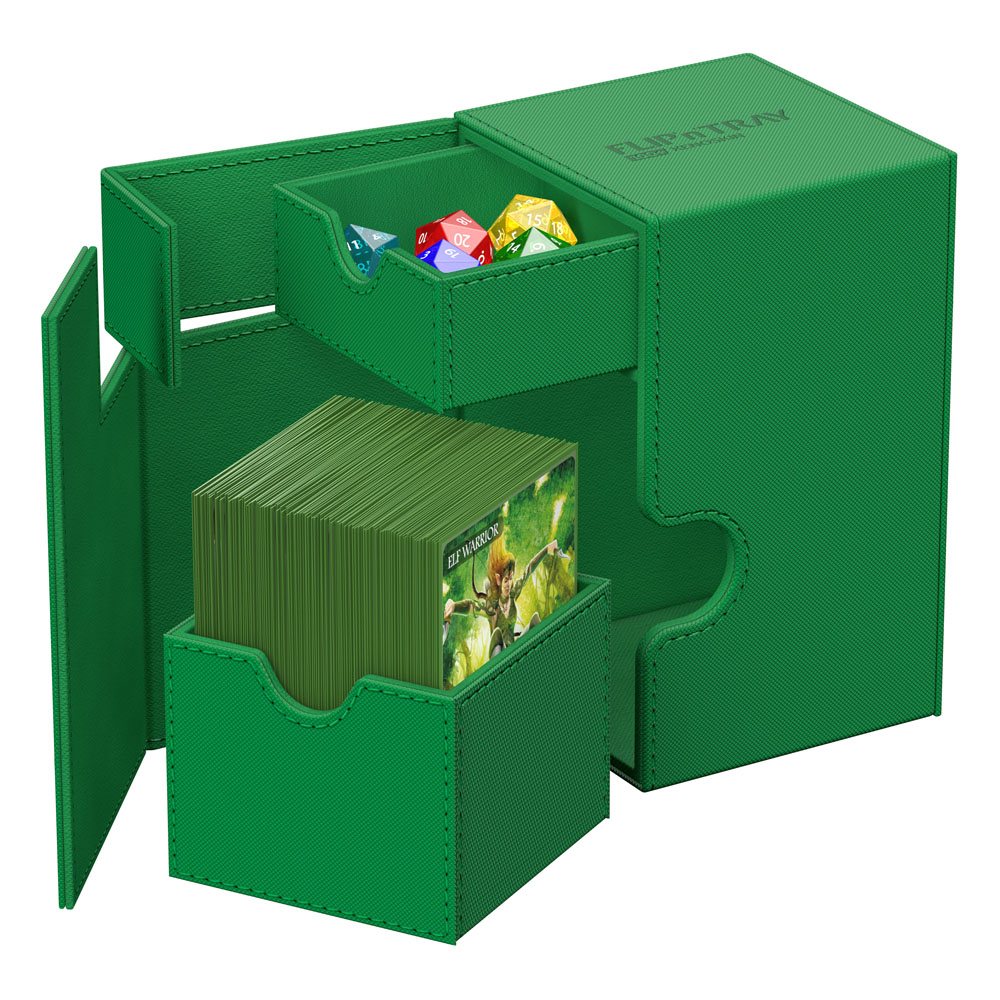 Ultimate Guard Flip n Tray 100+ Xenoskin Green