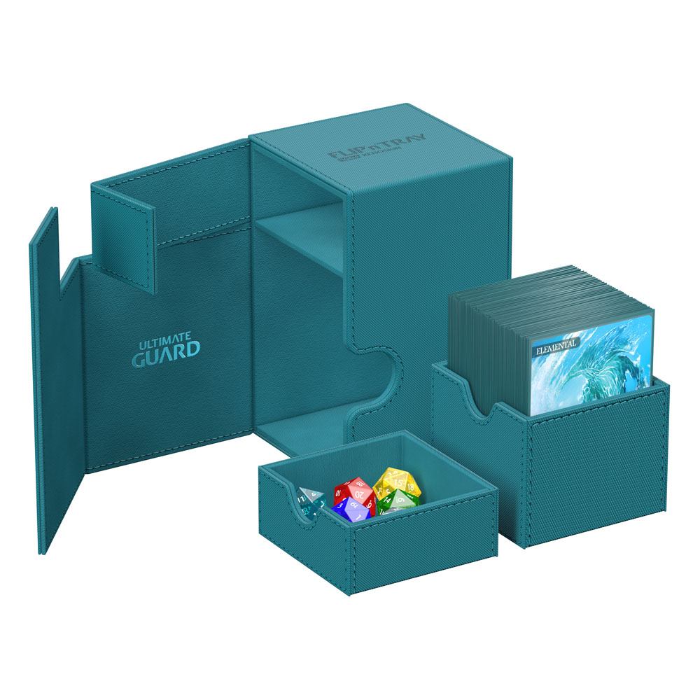 Ultimate Guard Flip n Tray 100+ Xenoskin Monocolor Petrol