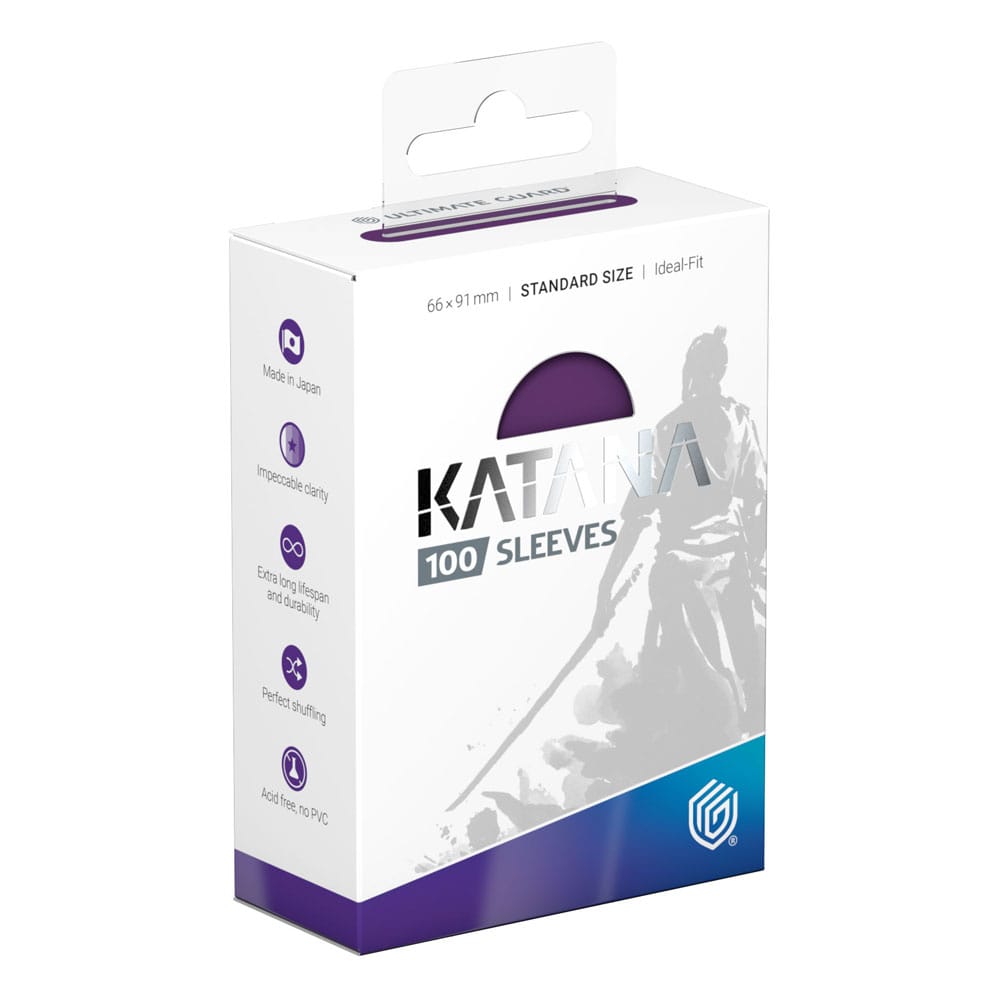 Ultimate Guard Katana Standard Size Sleeves - Iris Bloom