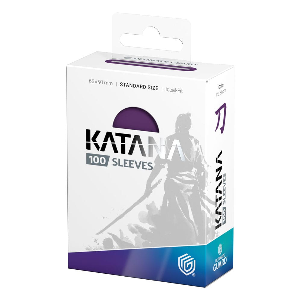 Ultimate Guard Katana Standard Size Sleeves - Iris Bloom