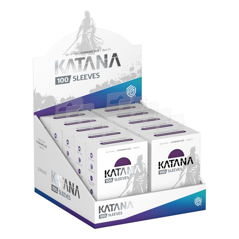Ultimate Guard Katana Standard Size Sleeves - Iris Bloom