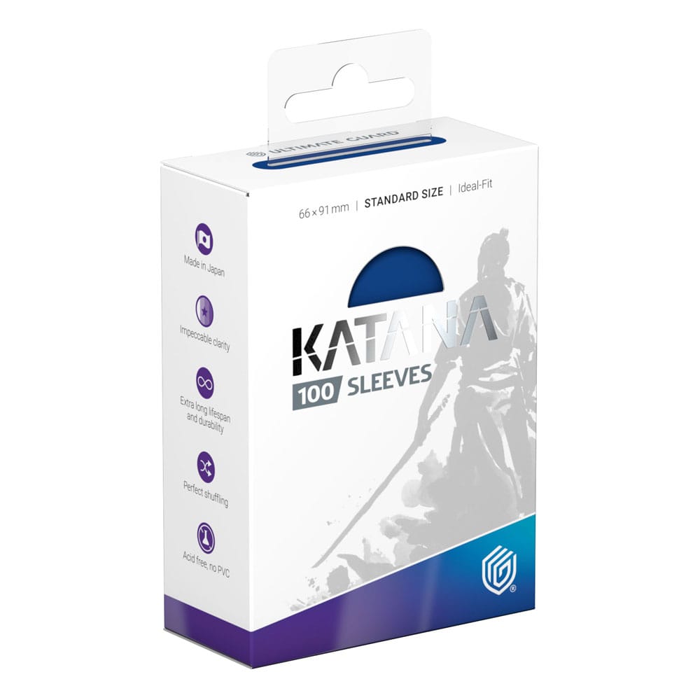 Ultimate Guard Katana Standard Size Sleeves - Blue Bird
