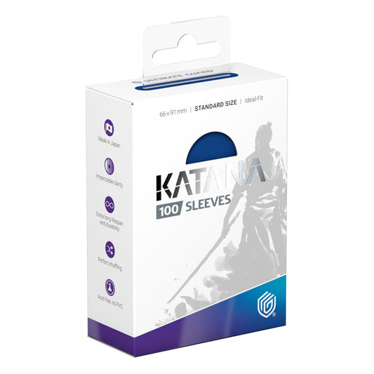 Ultimate Guard Katana Standard Size Sleeves - Blue Bird